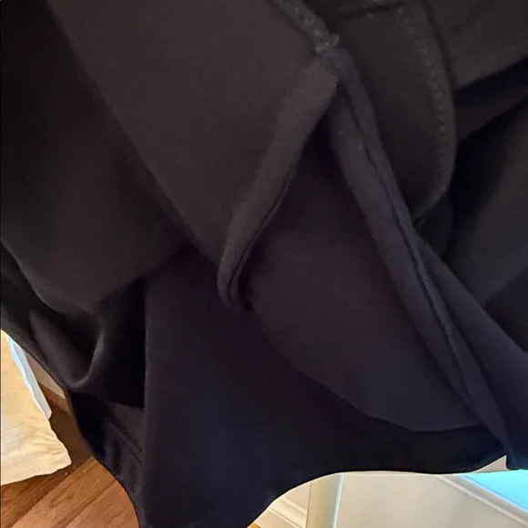 Calvin Klein Navy Ruffle Sleeveless Blouse - Picture 6 of 8